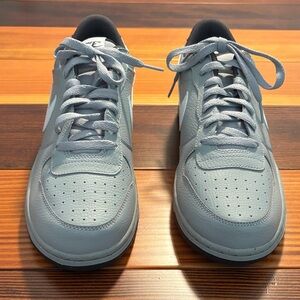 Nike big Nike low smoke gray. NWOT